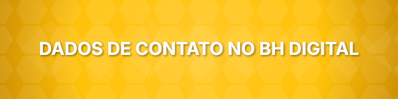 Busca por dados de contato no BH Digital